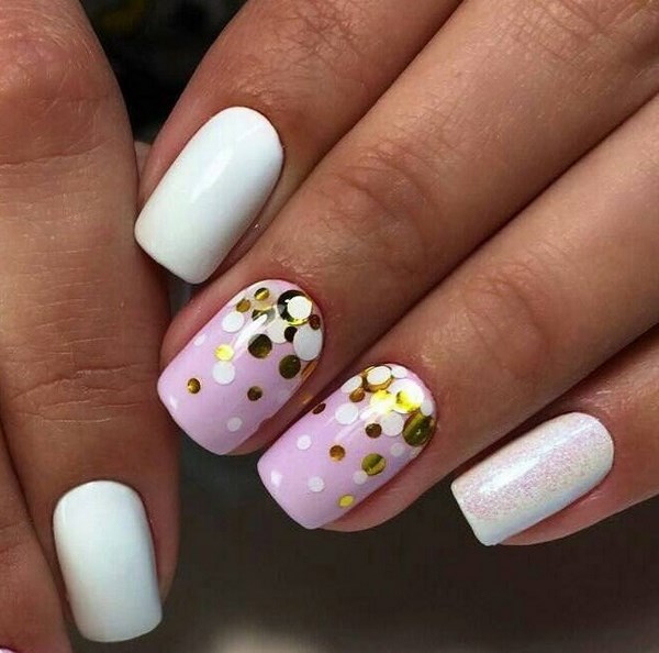 Модный белый маникюр 2026 – фото, новинки