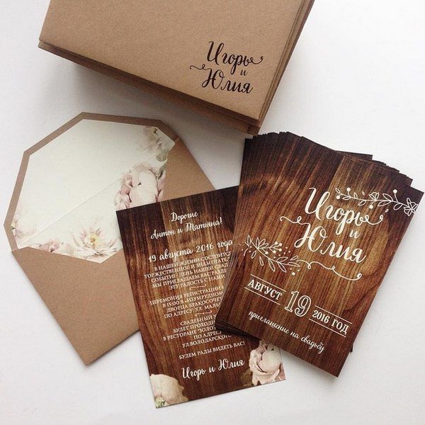 Красивые пригласительные на свадьбу 2026: фото, идеи, тренды