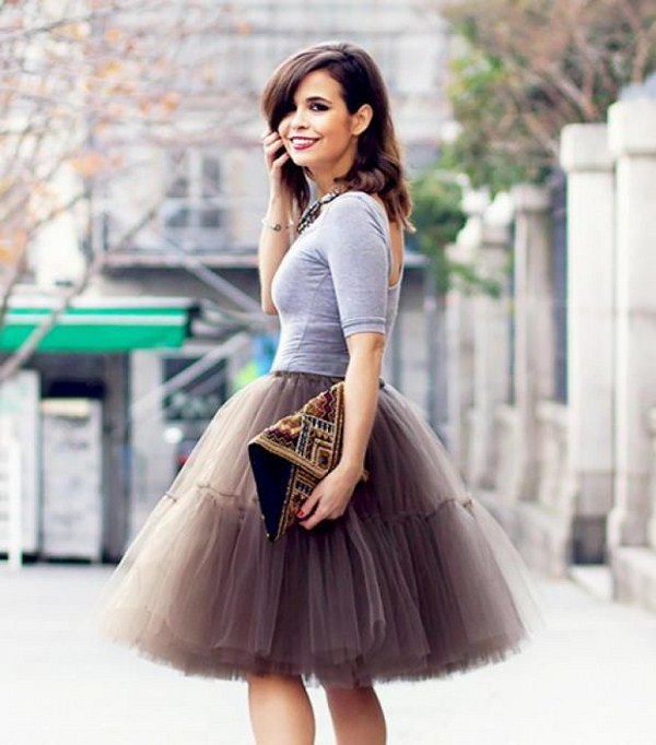 Модные пышные юбки 2026: фото, новинки, лучшие образы