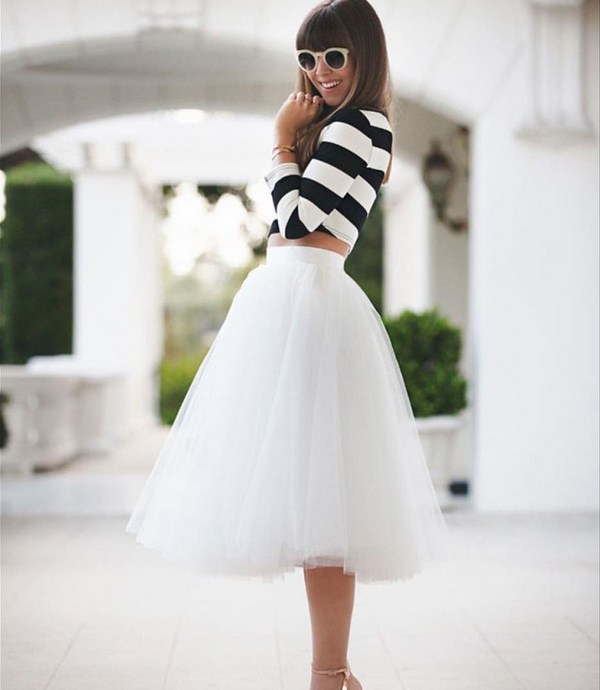 Модные пышные юбки 2026: фото, новинки, лучшие образы