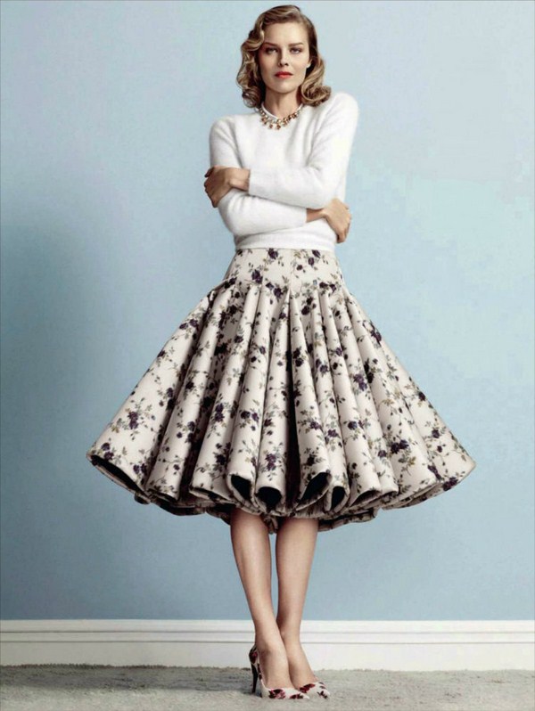 Модные пышные юбки 2026: фото, новинки, лучшие образы