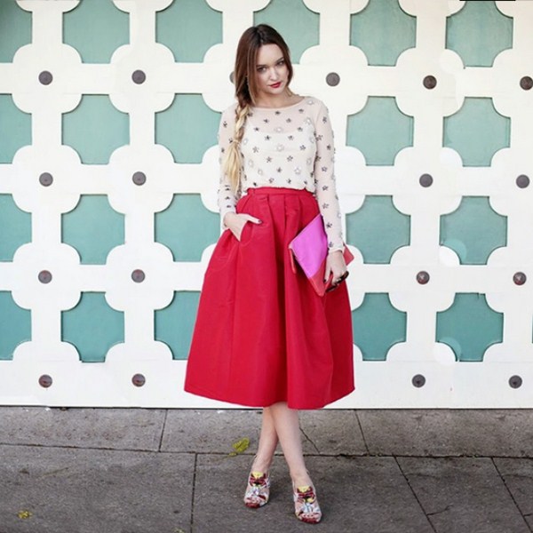 Модные пышные юбки 2026: фото, новинки, лучшие образы