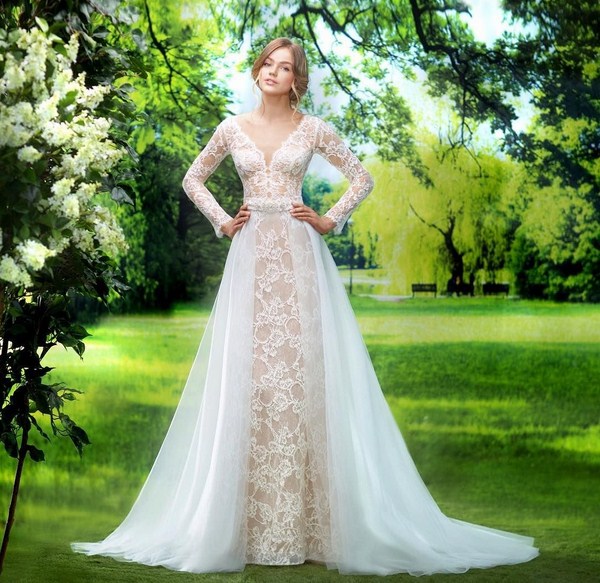 Восхитительные и самые красивые свадебные платья 2026 года: фото