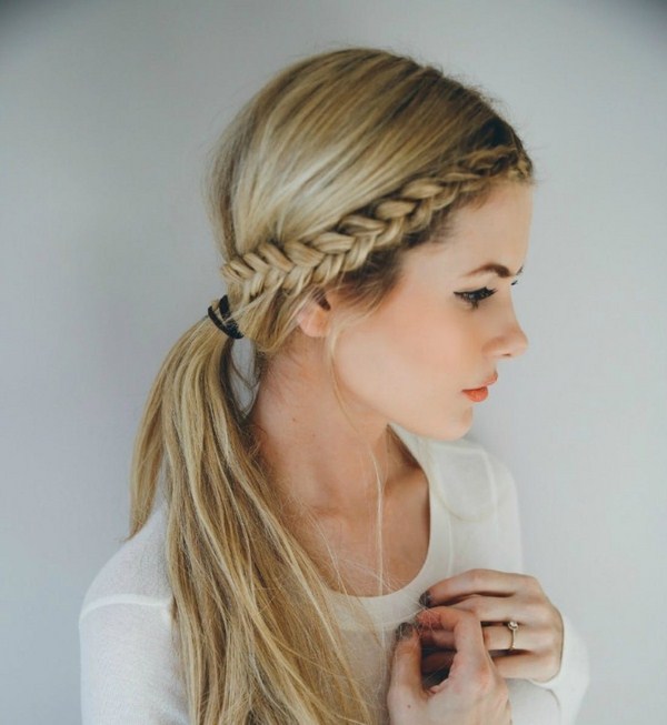 Изысканные прически с косами 2026 года: косы на разную длину волос — фото