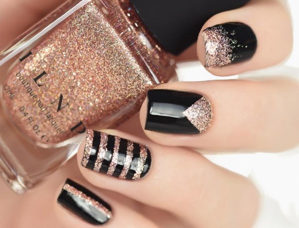 Модный черный маникюр 2026: фото, дизайн и идеи черного маникюра