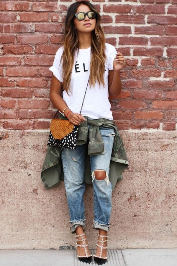 Модные укороченные джинсы 2026: фото, тенденции, тренды