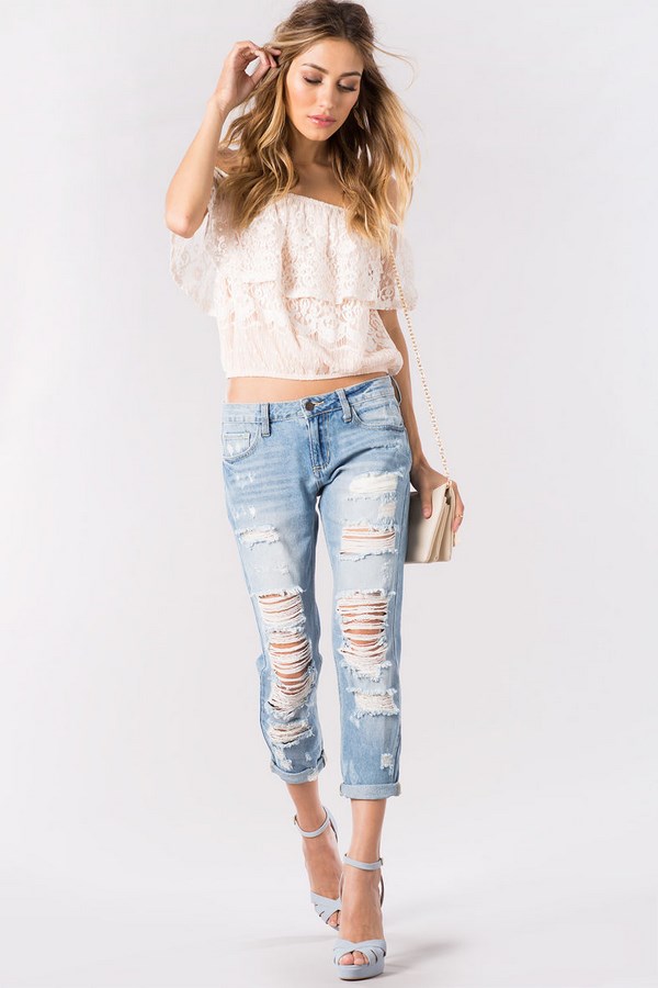 Модные укороченные джинсы 2026: фото, тенденции, тренды