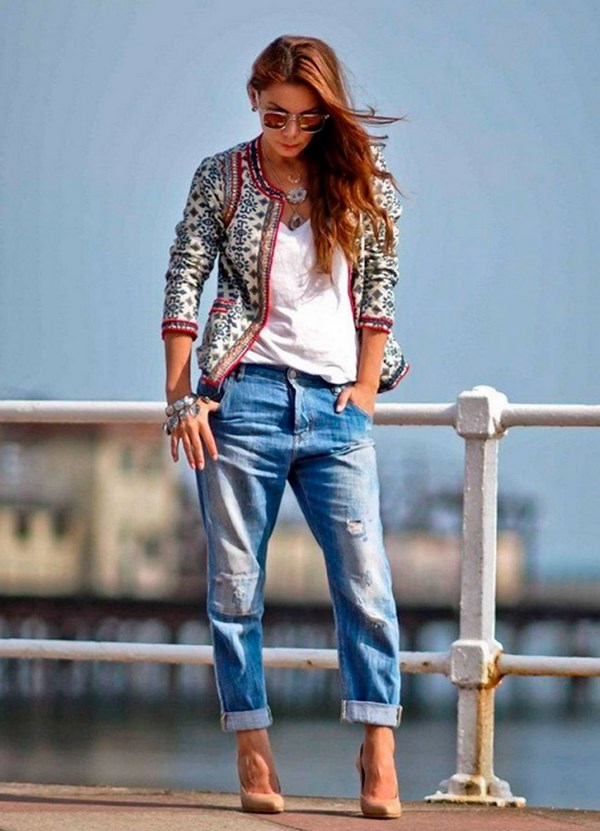 Модные укороченные джинсы 2026: фото, тенденции, тренды