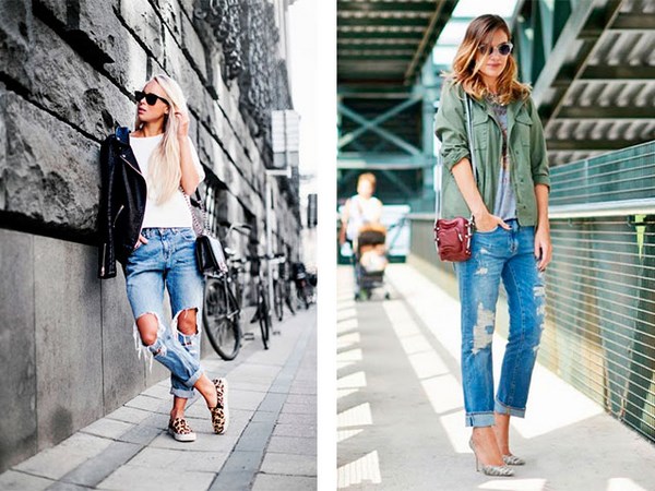 Модные укороченные джинсы 2026: фото, тенденции, тренды