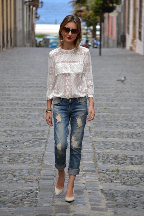 Модные укороченные джинсы 2026: фото, тенденции, тренды