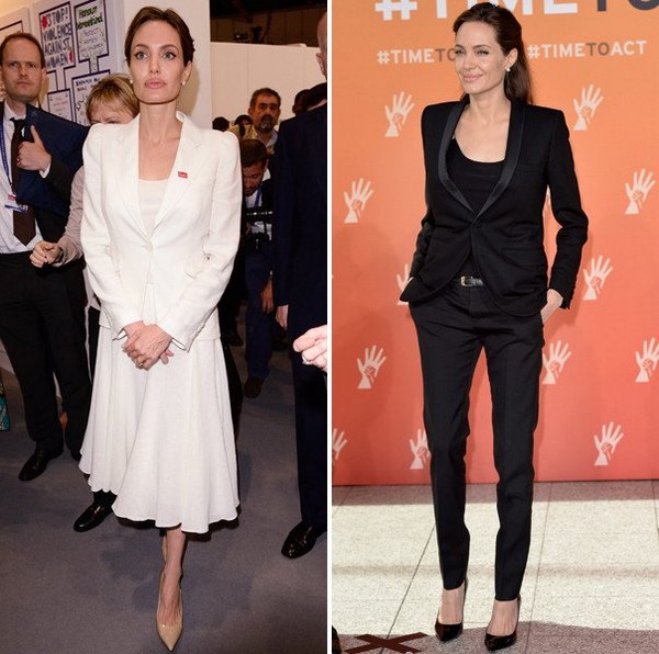 Безупречный стиль Анджелины Джоли: фото образы в вечерних платьях и повседневный стиль знаменитости