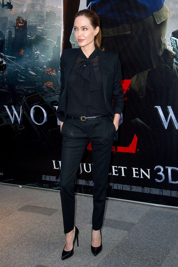 Безупречный стиль Анджелины Джоли: фото образы в вечерних платьях и повседневный стиль знаменитости