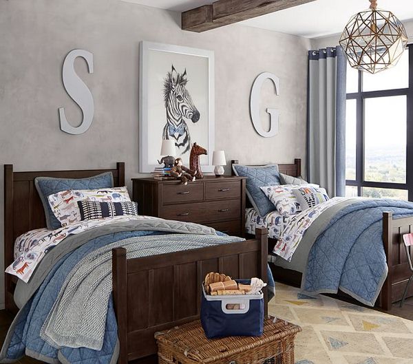 Интересный дизайн детской комнаты для мальчика разного возраста: фото, идеи