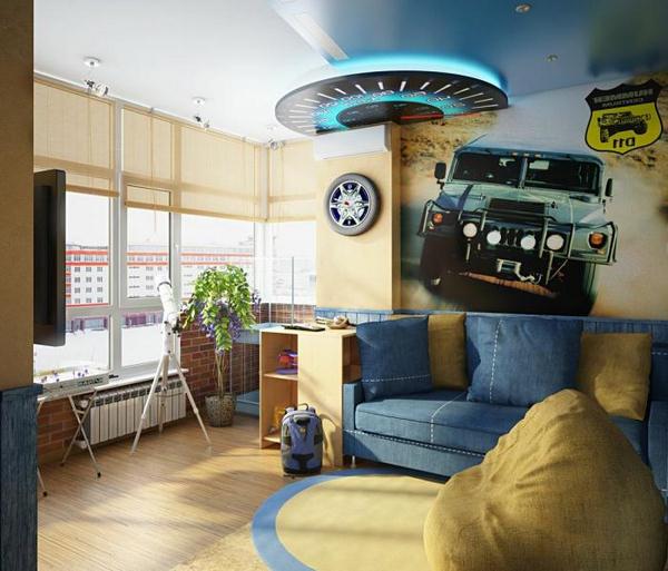 Интересный дизайн детской комнаты для мальчика разного возраста: фото, идеи