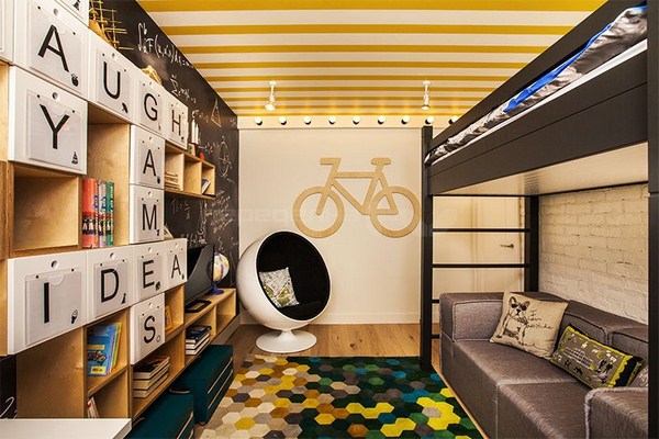 Интересный дизайн детской комнаты для мальчика разного возраста: фото, идеи