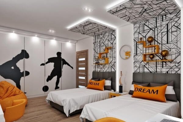 Интересный дизайн детской комнаты для мальчика разного возраста: фото, идеи