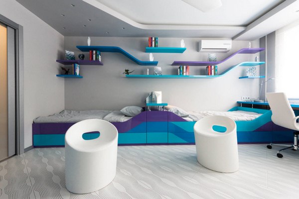 Интересный дизайн детской комнаты для мальчика разного возраста: фото, идеи