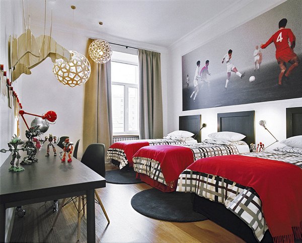 Интересный дизайн детской комнаты для мальчика разного возраста: фото, идеи