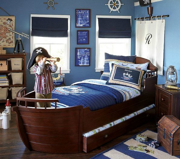 Интересный дизайн детской комнаты для мальчика разного возраста: фото, идеи