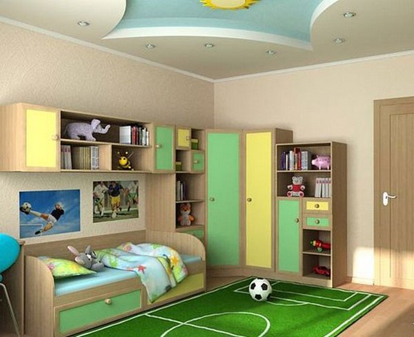 Интересный дизайн детской комнаты для мальчика разного возраста: фото, идеи
