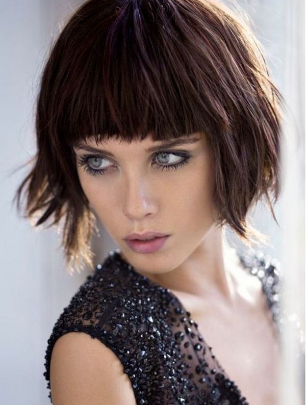 Оригинальные стрижки с челкой 2026 года: фото, идеи стрижки с челкой на разную длину волос