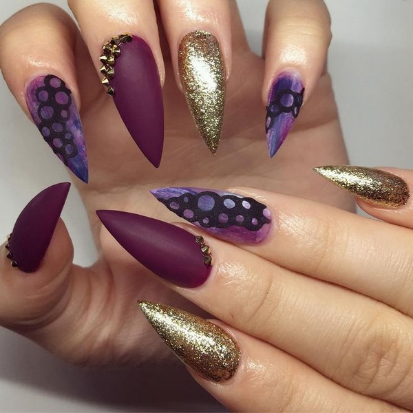 Красивый маникюр на острые ногти 2026: фото, идеи, новинки
