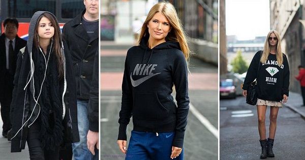 Стильные и модные толстовки 2026 года для женщин: модели, новинки, тренды — фото