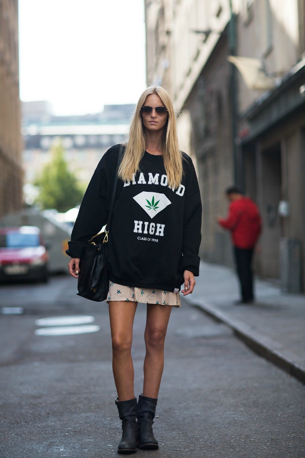 Стильные и модные толстовки 2026 года для женщин: модели, новинки, тренды — фото