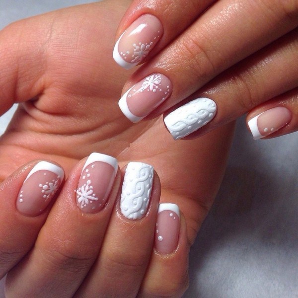 Модный вязаный маникюр 2026 года: фото, новинки, идеи вязаного маникюра