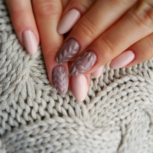 Модный вязаный маникюр 2026 года: фото, новинки, идеи вязаного маникюра