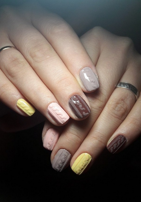 Модный вязаный маникюр 2026 года: фото, новинки, идеи вязаного маникюра