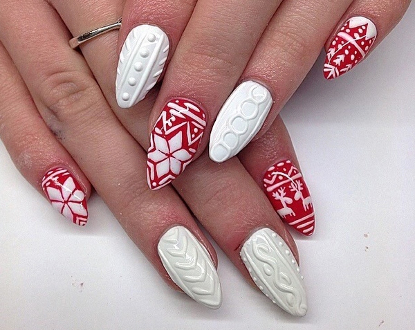 Модный вязаный маникюр 2026 года: фото, новинки, идеи вязаного маникюра