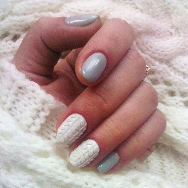 Модный вязаный маникюр 2026 года: фото, новинки, идеи вязаного маникюра