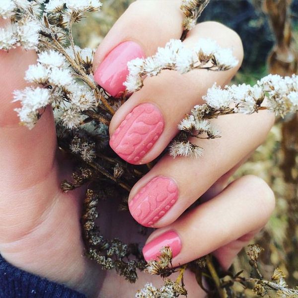 Модный вязаный маникюр 2026 года: фото, новинки, идеи вязаного маникюра