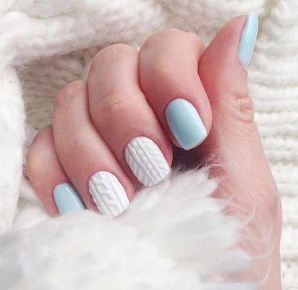 Модный вязаный маникюр 2026 года: фото, новинки, идеи вязаного маникюра