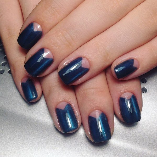 Удивительный «голый» маникюр в стиле «negative space» 2026: лучшие идеи, новинки, фото