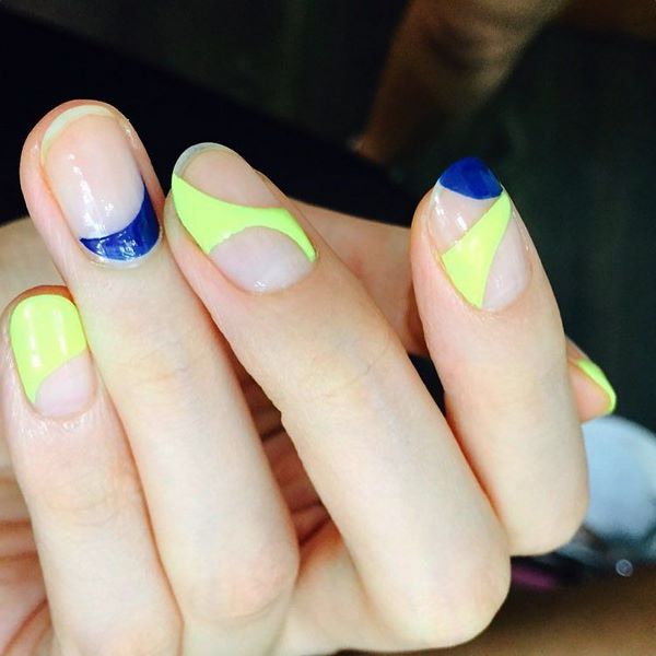 Удивительный «голый» маникюр в стиле «negative space» 2026: лучшие идеи, новинки, фото