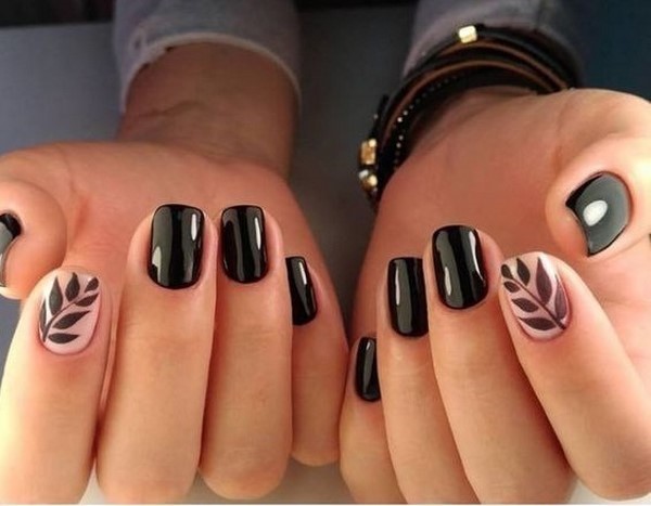 Удивительный темный маникюр 2026 года для истинных леди