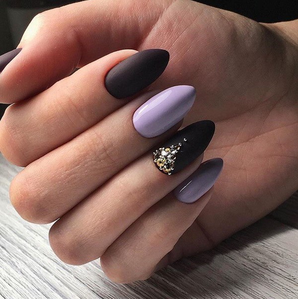 Удивительный темный маникюр 2026 года для истинных леди