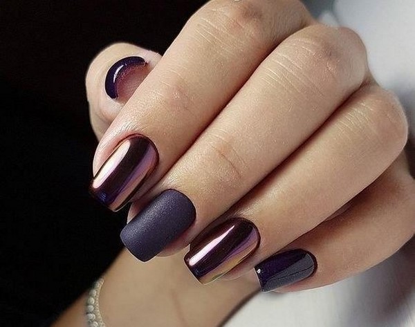 Удивительный темный маникюр 2026 года для истинных леди