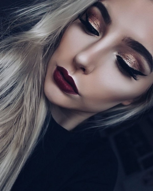 Топовые идеи новогоднего макияжа 2027: фото