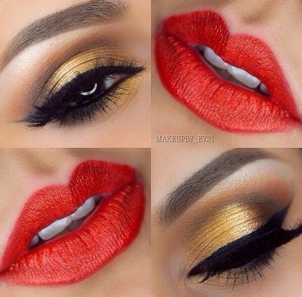 Топовые идеи новогоднего макияжа 2027: фото