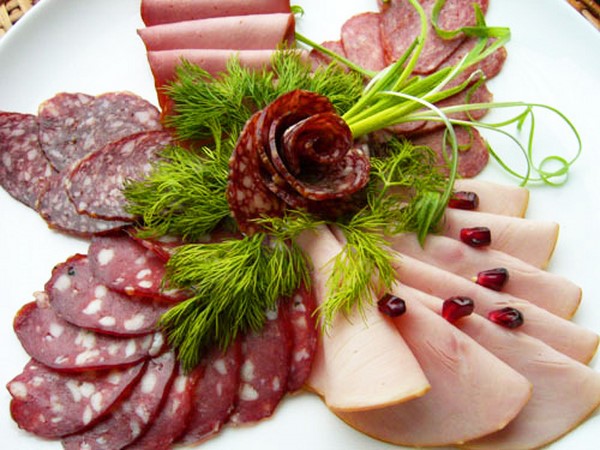 Праздничные нарезки на стол: лучшие фото-идеи, как выполнить нарезки