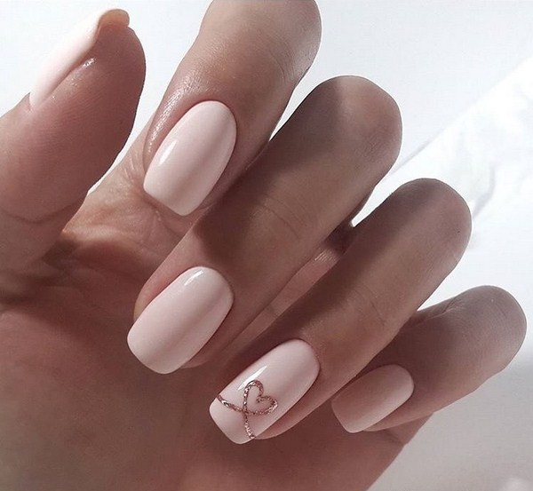 Тренды маникюра на 14 февраля: оригинальный дизайн ногтей 2026 с сердечками