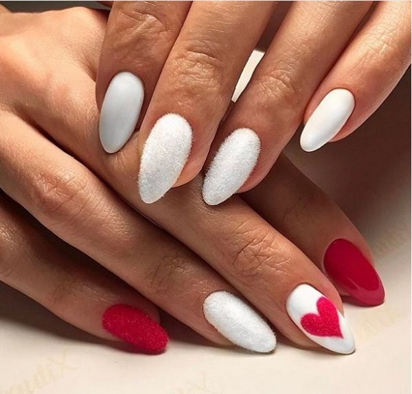 Тренды маникюра на 14 февраля: оригинальный дизайн ногтей 2026 с сердечками