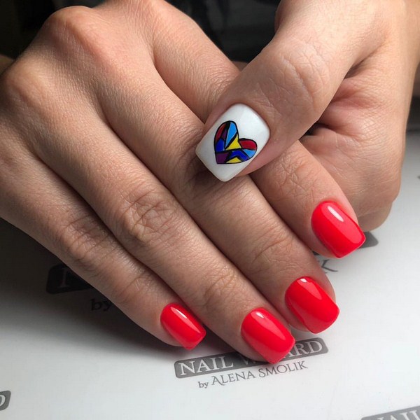 Тренды маникюра на 14 февраля: оригинальный дизайн ногтей 2026 с сердечками