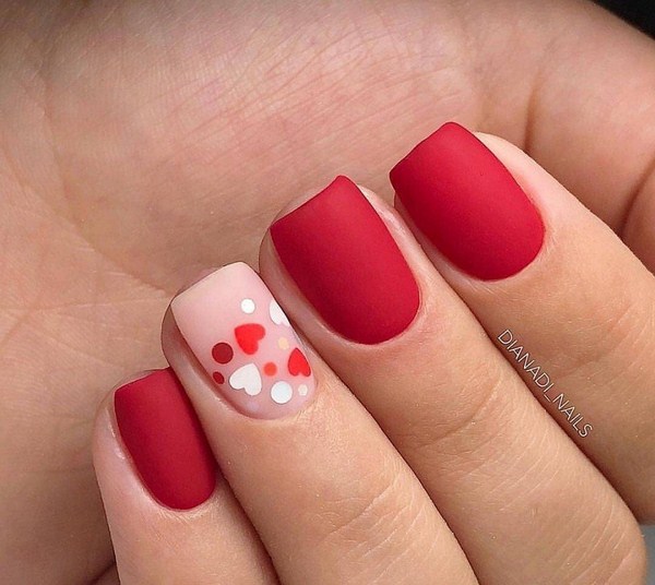 Тренды маникюра на 14 февраля: оригинальный дизайн ногтей 2026 с сердечками