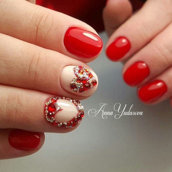 Тренды маникюра на 14 февраля: оригинальный дизайн ногтей 2026 с сердечками