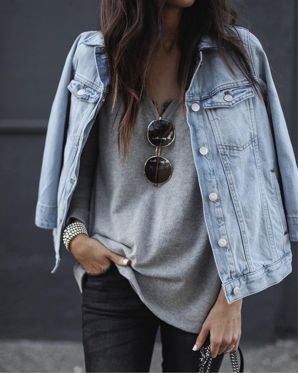 Тренды женских курток на весну 2026: лучшие весенние луки с куртками на фото