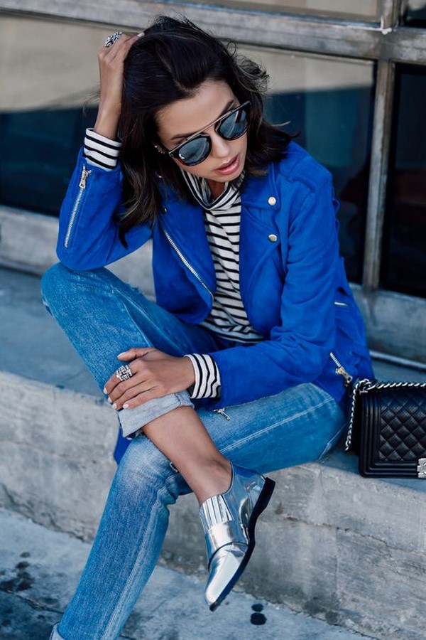 Тренды женских курток на весну 2026: лучшие весенние луки с куртками на фото